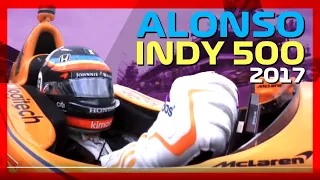 Fernando Alonso full race 2017 Indy 500