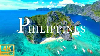 PHILIPPINES(4K UHD)Удивительно красивые природные пейзажи с расслабляющей музыкой |ВИДЕО 4K ULTRA HD