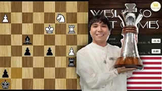 Incredible Technique by Wesley So Stops Two Connected Pass Pawns Juggernaut   Stuns Opponent