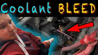 Renault Coolant Bleed - How To Bleed Coolant / Engine Cooling System Renault Megane