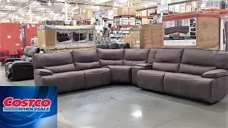 COSTCO FURNITURE SOFAS CHAIRS ARMCHAIRS HOME DECOR - SHOP WITH ME SHOPPING STORE WALK THROUGH 4K