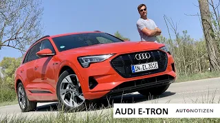 Audi e-tron 55 Quattro: "Vollstrom" auf der Autobahn im Review, Test, Fahrbericht