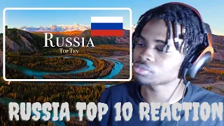 Top 10 Places To Visit In Russia - 4K Travel Guide | RUSSIAN REACTION!!! | RÉACTION RUSSE