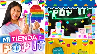 🦄 MI TIENDA de POP IT🌈 🟠 🟩 🟣 💙 GRANDES $500 PESOS👆 LLAVEROS Y FUNDAS de Pop It📱🎮 | Conny Changarros