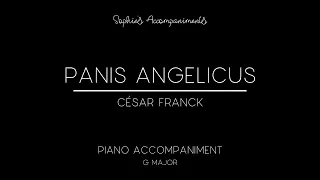 Panis Angelicus by César Franck - Piano Accompaniment in G Major
