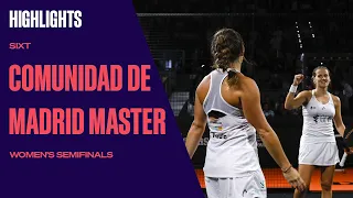 Semifinals Highlights (Brea/González vs Sánchez/Josemaría) Sixt Comunidad de Madrid Master 2023