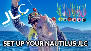 Jigging Lure - SETTING UP - NAUTILUS JLC - Tai Rubber@jlclures7032