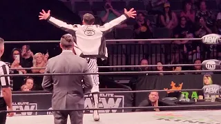 MATT SYDAL Entrance LIVE at AEW RAMPAGE on 05.27.22 in LAS VEGAS, NV!