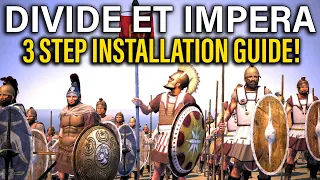 HOW TO INSTALL DEI IN 3 EASY STEPS! - Total War: Rome 2 DEI