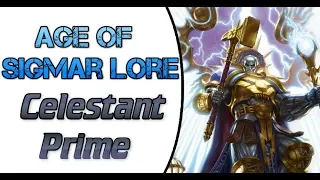 Age of Sigmar Lore: Celestant-Prime