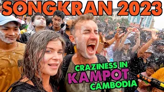 SONGKRAN 2023 Kampot, CAMBODIA (New Year) | We got WET! 💦 HUGE WATERFIGHT & Great party atmosphere!