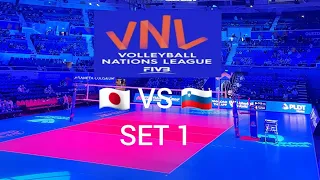 JAPAN🇯🇵 vs SLOVENIA🇸🇮 VNL 2022 MEN'S Week 2 Set 1