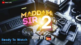 Madam Sir - Season 2 : Shooting Started | First Promo Madam Sir Season 2 | Telly Lite