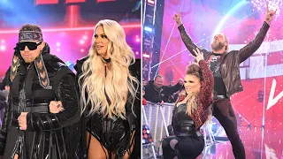 The stage is set for Edge & Beth Phoenix vs. The Miz & Maryse