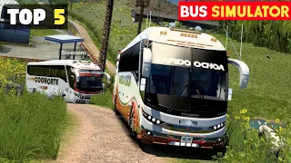 Top 5 best bus simulator games for Android & iOS 2023 | best bus simulator games for android