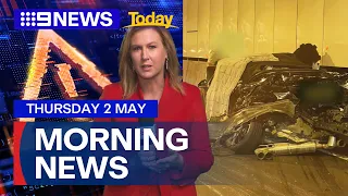 Clubs NSW personal data breach; Two killed in Brisbane tunnel crash | 9 News Australia