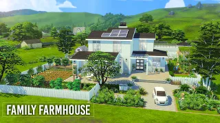 Family Farmhouse | The Sims 4 | No CC | Stop Motion | Sims 4 Video