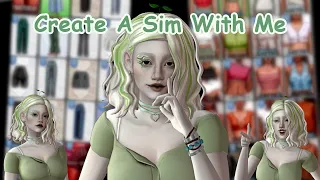 Create a sim with me!  The Sims 4