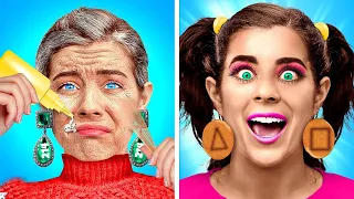 NERD Made POPULAR GUY LOVE HER! Beauty Makeover with Viral Gadgets by Bla Bla Jam!