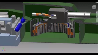 Моя 3D модель танкового автомата заряжания (3D model of tank autoloader)