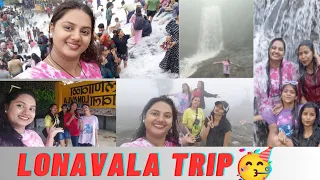 LONAVALA TRIP🥳 || Tiger Point || Beautiful WaterFall || Bhushi Dam || Complete Details || #trending