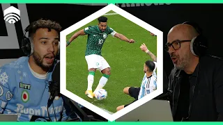 How did Saudi Arabia upset Argentina?