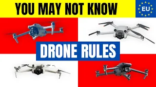 EU Drone Rules 2024 FAQ incl. Remote ID requirement clarification for DJI Mini 4 Pro