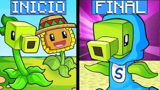 ¡Paso Minecraft pero SOY una PLANTA! ☘️😱 SPARTA356 MINECRAFT PERO