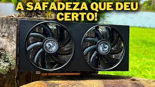 OLHA A TRETA QUE OS CHINESES FIZERAM NA RX 5700 XT ( DESEMPENHO DE RTX 3060 POR R$ 900 )