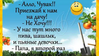 АНЕКДОТЫ.. –"Дорогая, я картошку выкопал...!" У Дачный ЮМОР!