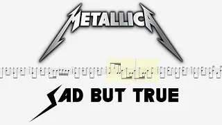 Metallica - Sad But True (Drum Notation) By @chamisdrums #chamisdrums #drumtabs #drums #sadbuttrue