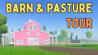 Touring My *BARN & PASTURE* - Meet My Horses! | Wild Horse Islands