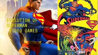 Evolution Of Superman Video Games 1978-2021.