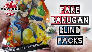 OPENING FAKE/COUNTERFEIT BAKUGAN Blind Packs!!! | Battle Planet | BAKUGAN COLLECTOR