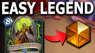 Easy LEGEND with This SURPRISING New Mini-Set Deck! | Hearthstone