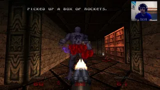 Let's play Doom 64 (PC) - Map 37 (Wretched Vats) | Watch Me Die 100% Playthrough