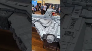 BIGGEST LEGO Moff Gideon Imperial Light Cruiser! Made out of over 800,000 pieces!