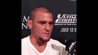 Dustin Poirier predicts his win over Conor McGregor (2015)