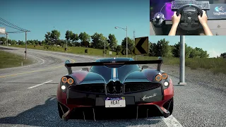 Pagani Huayra BC || NFS HEAT || Logitech G923 || Gameplay || 4K UHD 60 FPS ||