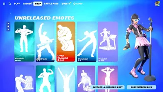 EVERY Leaked/Unreleased Emote in Fortnite!