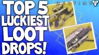 Destiny: Top 5 Luckiest Loot Drops / Rewards Of The Week / Episode 25