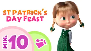 TaDaBoom English ☘️🌈 ST PATRICK'S DAY FEAST 🌈☘️ Collection of kids' songs 🎵 Masha and the Bear