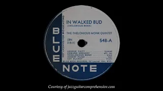 Thelonious Monk (1947) FIRST RECORDING [IN WALKED BUD]