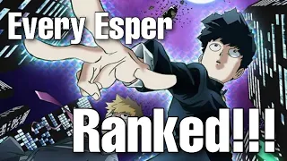 Mob Psycho 100: Strongest Characters Ranked