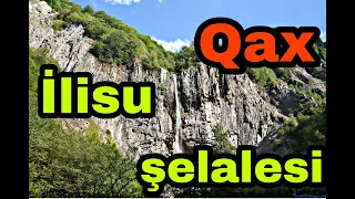 Qax İlisu şəlaləsi. Ramramay selalesi. Qaxda gezmeli yerler