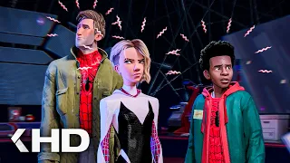 Meeting Other Spider-People Scene - Spider-Man: Into The Spider-Verse (2018)