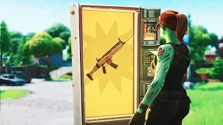 I can ONLY use Vending Machines in Fortnite to WIN... (Challenge)