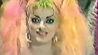 NINA HAGEN 1985 Interview at Rock In Rio "The New Music" CANADIAN TV