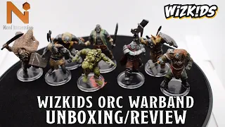 Orc Warband Unboxing/Review (WizKids Icons of the Realms) | Nerd Immersion