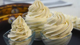 Crema Extra Firme de Plátanos Maduros para rellenar y decorar pasteles | Deliciosa y Saludable